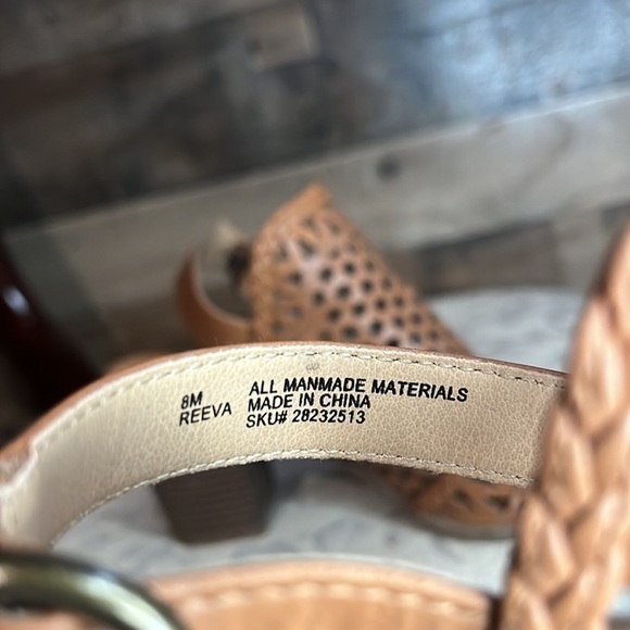 Report R2 Slingback Brown Sandals Size 8 - Picture 10 of 10